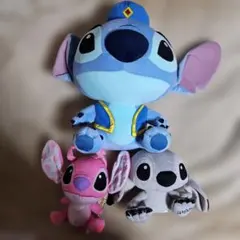 ディズニー　スティッチ　エンジェル　ぬいぐるみセット