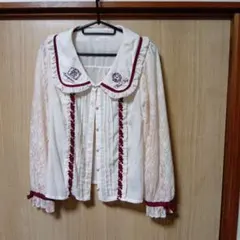 LIZ LISA 刺繍入りフリルブラウスのサムネイル