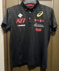 asics Mサイズ Versus Limit ポロシャツ 黒