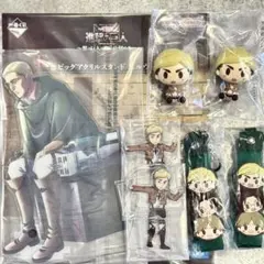 一番くじ 進撃の巨人 E G H I F エルヴィン 10点セット　まとめ売り