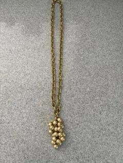 フランス製手作りヴィンテージチェーンネックレス