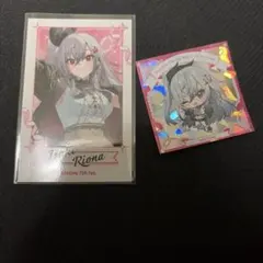 響咲リオナHololive 7th fes. チェキ風カード・シールセット