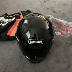 SIMPSON M30 フルフェイスヘルメット ブラックのサムネイル