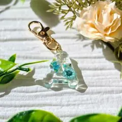 レジン製アルファベットA型チャーム