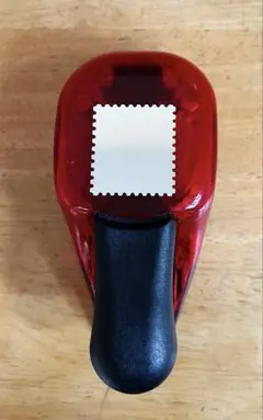 切手　クラフトパンチ　大型（32x36mm）スタンプフレーム