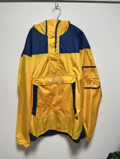 Columbia マウンテンパーカー イエロー/ネイビー