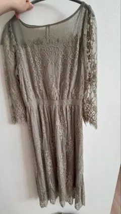 ROPÉ PICNIC オリーブグリーン パーティードレス ワンピース