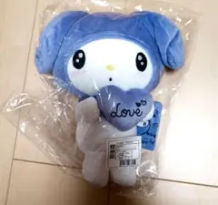 マイメロ ポップなカラフルずきん ぬいぐるみ ブルー 青 サンリオ マイ