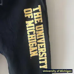 【希少/廃盤/90s】ミシガン大学ロゴ ヘビーウェイト スウェットパンツ XL