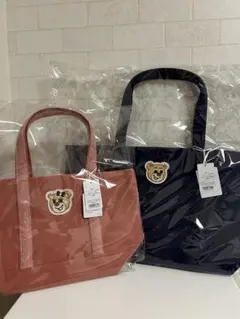 新品　オールドテディ　ワッペントートバッグ　セット