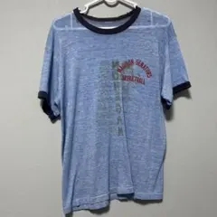 70s マディソン セネターズ バスケットボール リンガーTシャツ　50/50