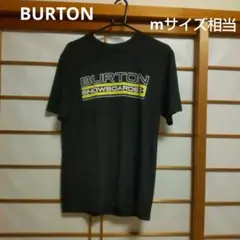 BURTON スノーボード Tシャツ ブラック　黒
