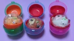【まとめ買い対応】わんこそば　2杯目　3種セット　柴犬　スクイーズ