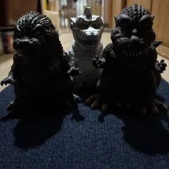 ゴジラ メカゴジラ ソフビ フィギュア 3体セットのサムネイル