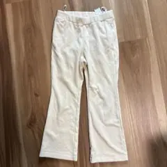 GU 長ズボン 110サイズ クリーム色