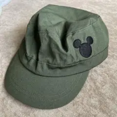 ミッキーマウス　キャップ　 (カーキ)　東京ディズニーランド