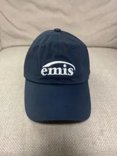 emis♡ エミス キャップ ネイビー 韓国　新品のサムネイル