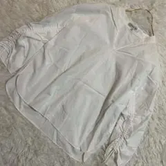 INDIVI コットン ブラウス ホワイト 38