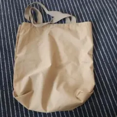 COMME CA DU MODEベージュ トートバッグ