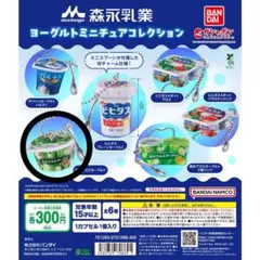 森永乳業 ヨーグルトミニチュアコレクション 森永アロエヨーグルト