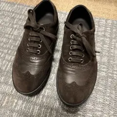 Sergio Rossi スエード ウィングチップ ブラウン 5.5のサムネイル