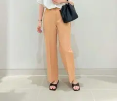 24ss BEAUTY&YOUTHフロントボタン ストレートパンツ