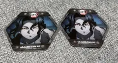 鬼滅の刃 ダイニング お楽しみくじ 鬼舞辻無惨 缶バッジ ブロマイド 2