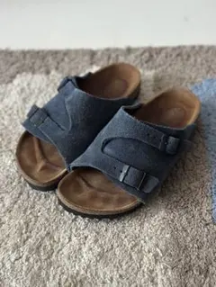 BIRKENビルケンシュトック Kyoto ネイビー38 24.5㎝ ナロー - メルカリ