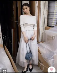 SNIDEL 【USAGI ONLINE10周年限定】ドッキングニットワンピース