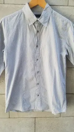 COMME CA DU MODE MEN コムサデモードストライプシャツ