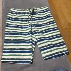 ボーダー柄 ショートパンツ XLサイズのサムネイル