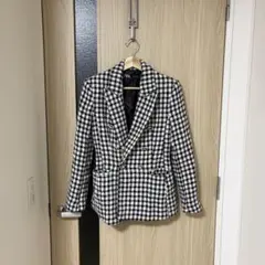 ZARA ツイード ダブルジャケット 美品