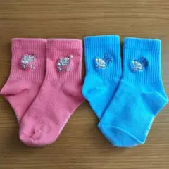 アンパンマンミュージアム限定靴下 13~19cm 2足セット　ドキンちゃん