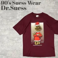 90s グリンチ XL 1997年製 TULTEX ドクタースース ボルドー