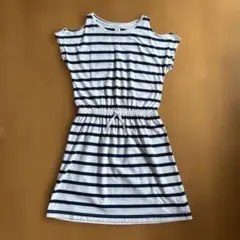 GAP ボーダー柄 ノースリーブワンピース