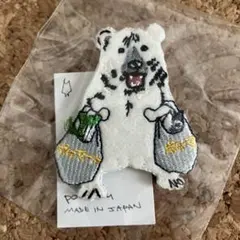 廃盤品 旧作 ポケファス スーパークマバッチ シロクマ