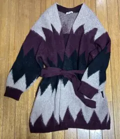 Studioclip スタディオクリップ カーディガン パープル ブラック