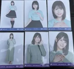 乃木坂46 増田三莉音 LIVE Tシャツ カラーワンピース 6種コンプ 生写真