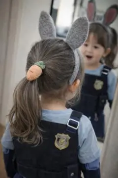 ズートピア風　人参ヘアゴム