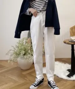 classicalelf ゆるっと穿くルーズバルーンのテーパードパンツ　L