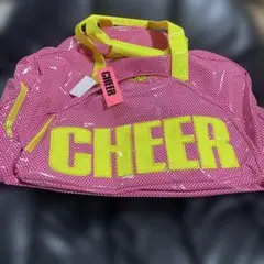 最終値下げ1週間後には廃棄します❣️ CHEER ボストンバッグ ピンク ドット柄のサムネイル
