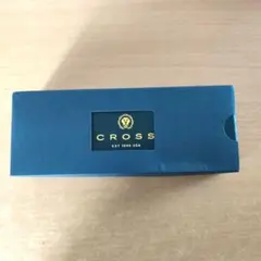 CROSS ボールペン シルバー　本革ペンケースあり