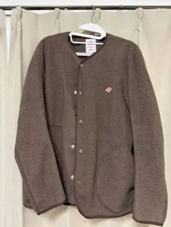 DANTON ブラウン フリースジャケット 40