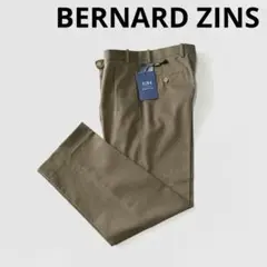 J7168新品 ベルナールザンス 24AW BAC J2Pコットンスラックス38 BERNARD ZINS（ベルナール ザンス）BAC J コットンピケ2インプリーツ