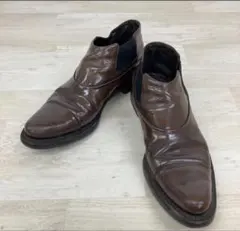 専用 大幅値下げ！PRADA サイドゴアブーツ サイズ8（約27cm）ボルドー