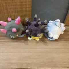 ポケモン ぬいぐるみ もっちりマスコット ナマコブシ バチンウニ ユキハミ
