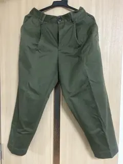 カーキ ワークパンツ