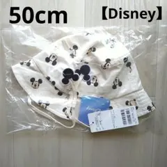 ②新品☆プティマイン 50cm ミッキー 帽子 ひも 男の子 ハット