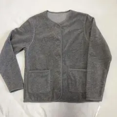 無印良品　フリースカーディガン