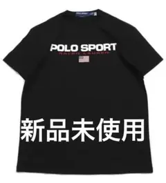 【新品未使用】Polo Sport 黒Tシャツ ラルフローレンM（日本サイズL）